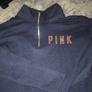 1/4 Zip up Sequined Chicago Bears VS PINK Like New